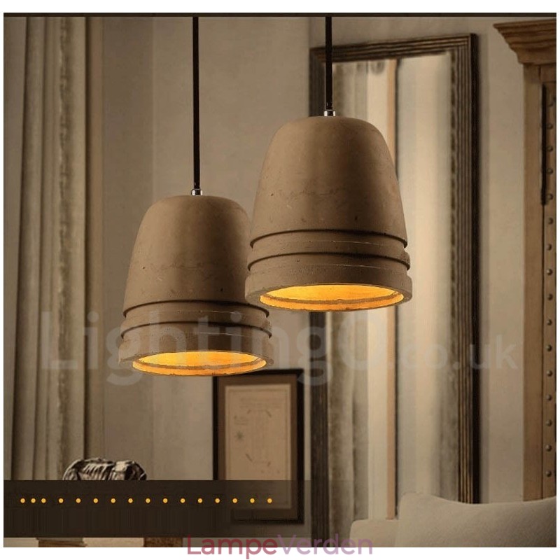 Retro vintage beton pendel