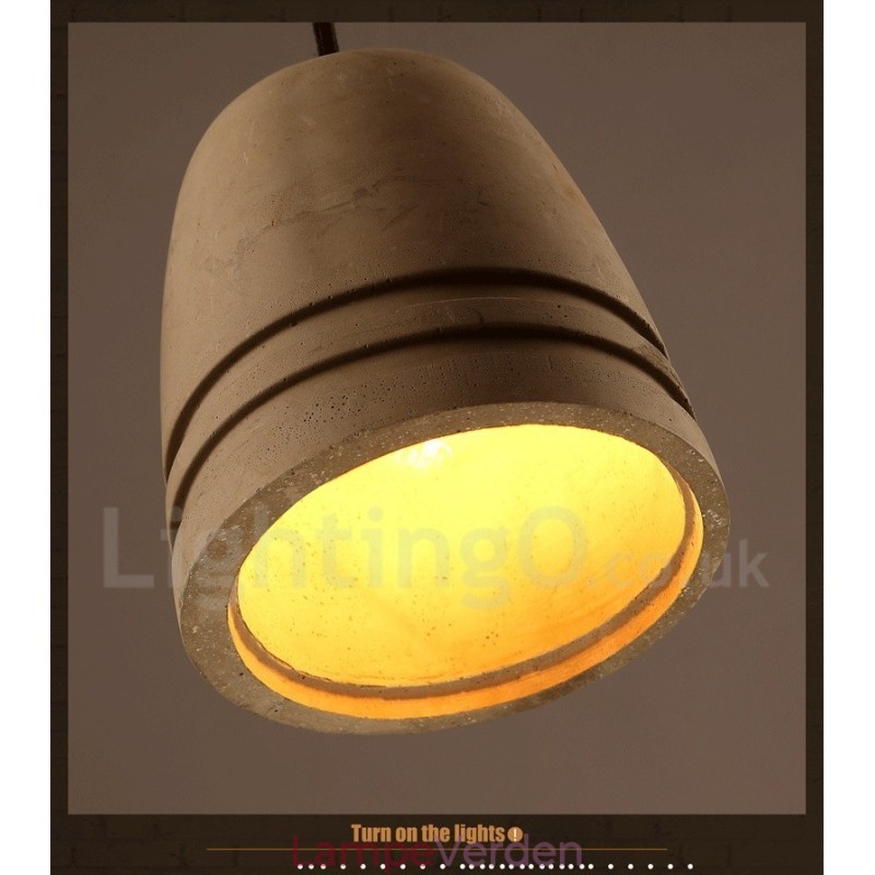 Retro vintage beton pendel