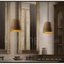 Retro vintage beton pendel
