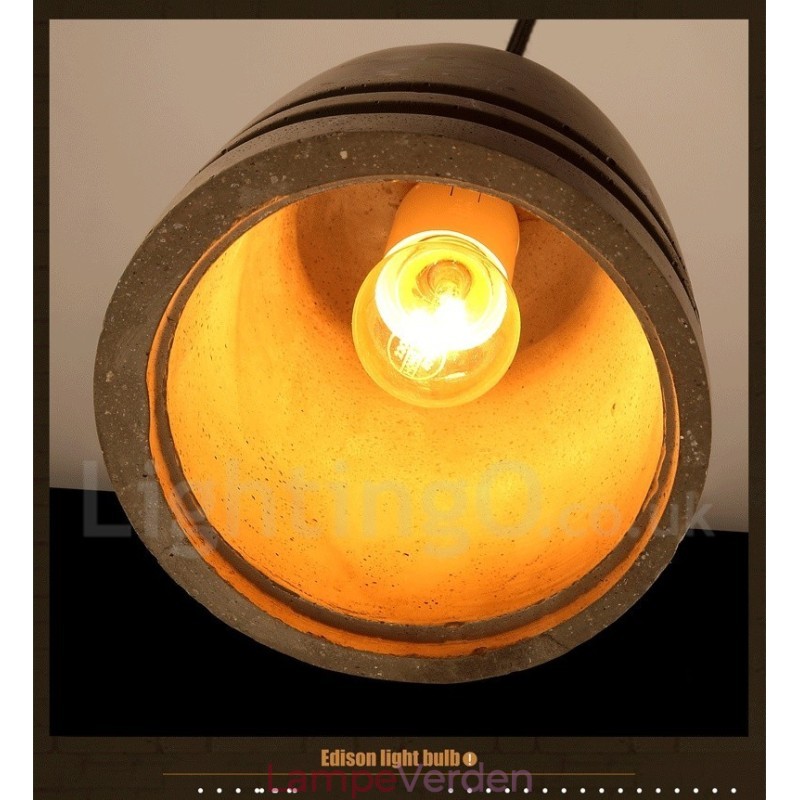 Retro vintage beton pendel