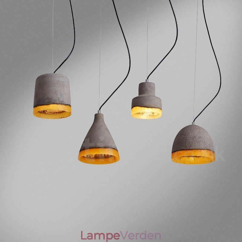 Modern Contemporary Concrte 1 Light Pendel