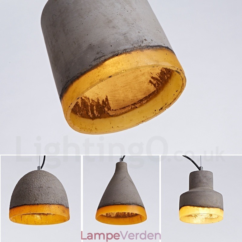 Modern Contemporary Concrte 1 Light Pendel