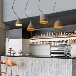 Modern Contemporary Concrte 1 Light Pendel