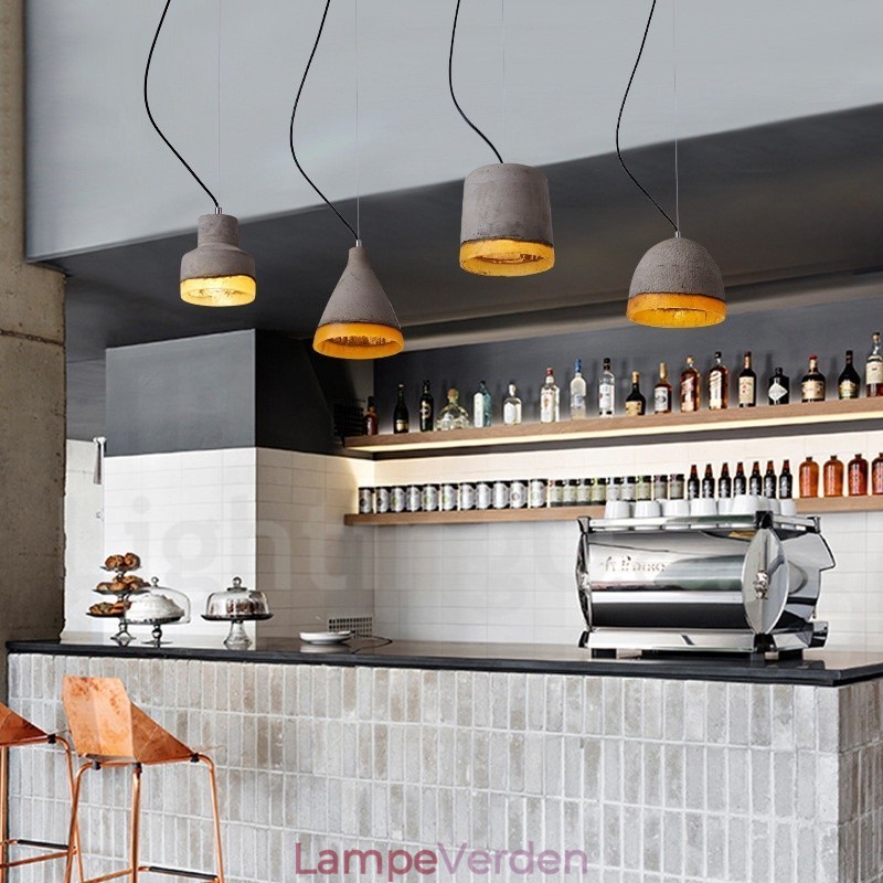 Modern Contemporary Concrte 1 Light Pendel