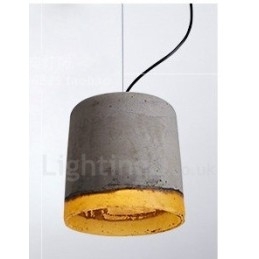 Modern Contemporary Concrte 1 Light Pendel