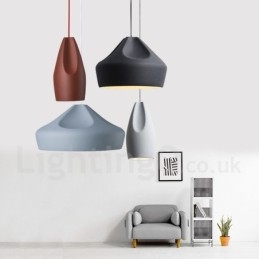 Moderne moderne multifarver pendel