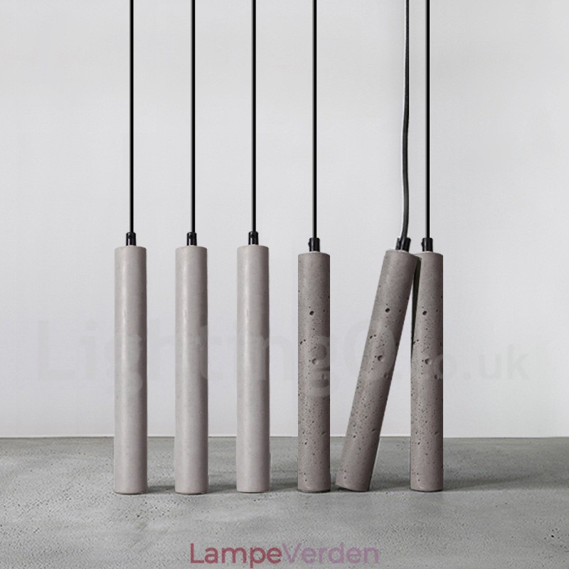 Modern Contemporary Concrte 1 Light Pendel