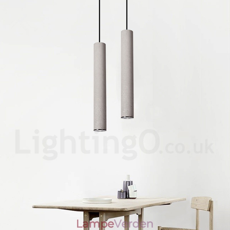 Modern Contemporary Concrte 1 Light Pendel