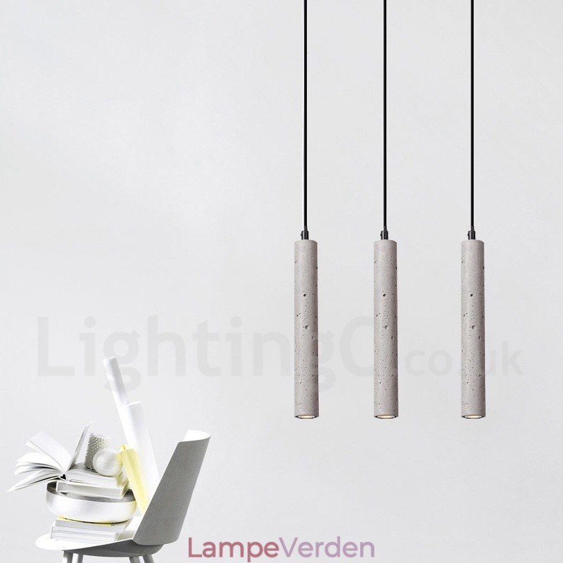 Modern Contemporary Concrte 1 Light Pendel