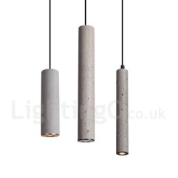 Modern Contemporary Concrte 1 Light Pendel