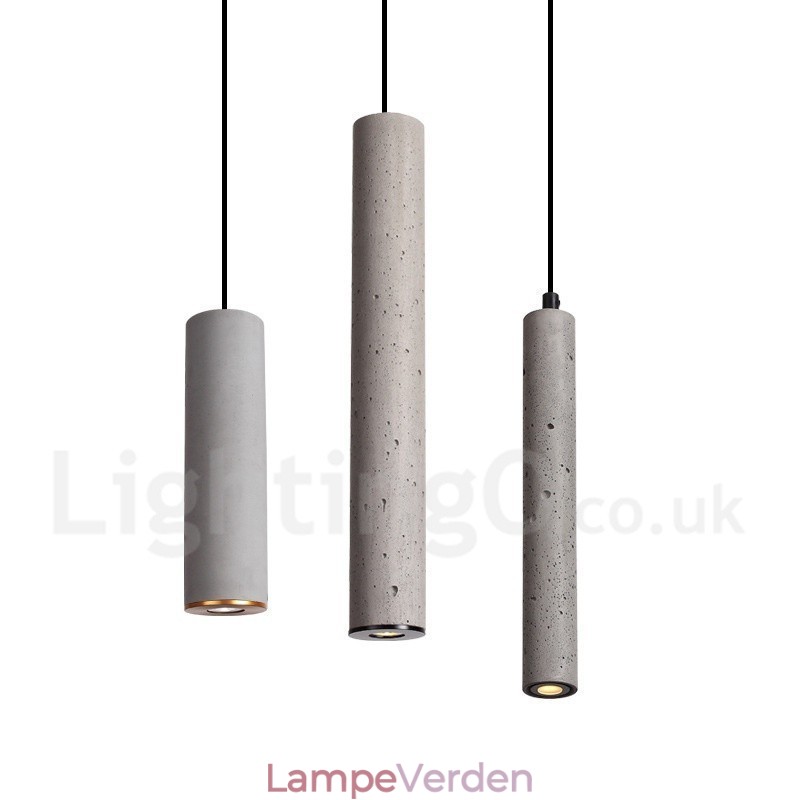 Modern Contemporary Concrte 1 Light Pendel