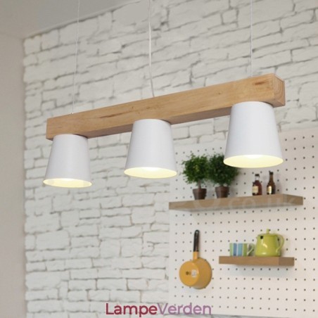 3 lys moderne moderne træ pendellampe 3 lys moderne moderne træ pendellampe
