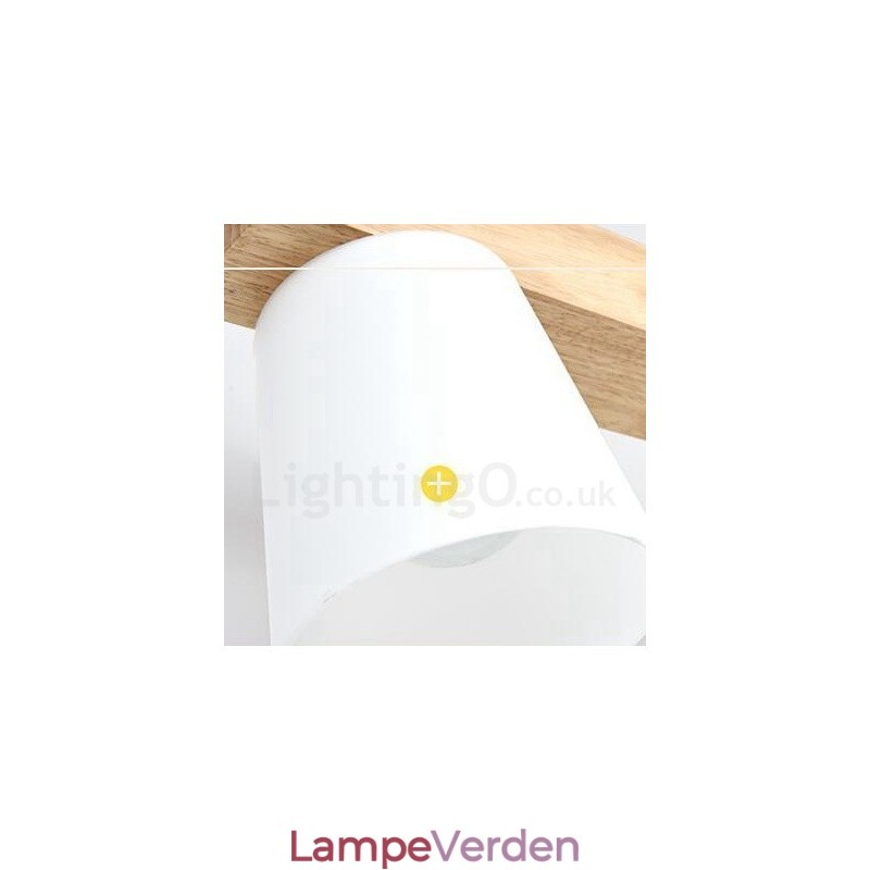 3 lys moderne moderne træ pendellampe