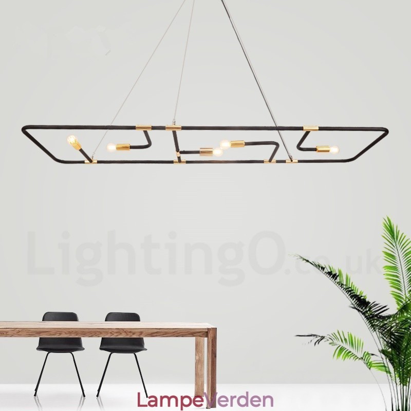 5 lys moderne moderne pendel