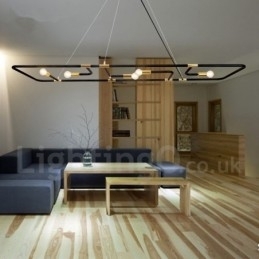 5 lys moderne moderne pendel