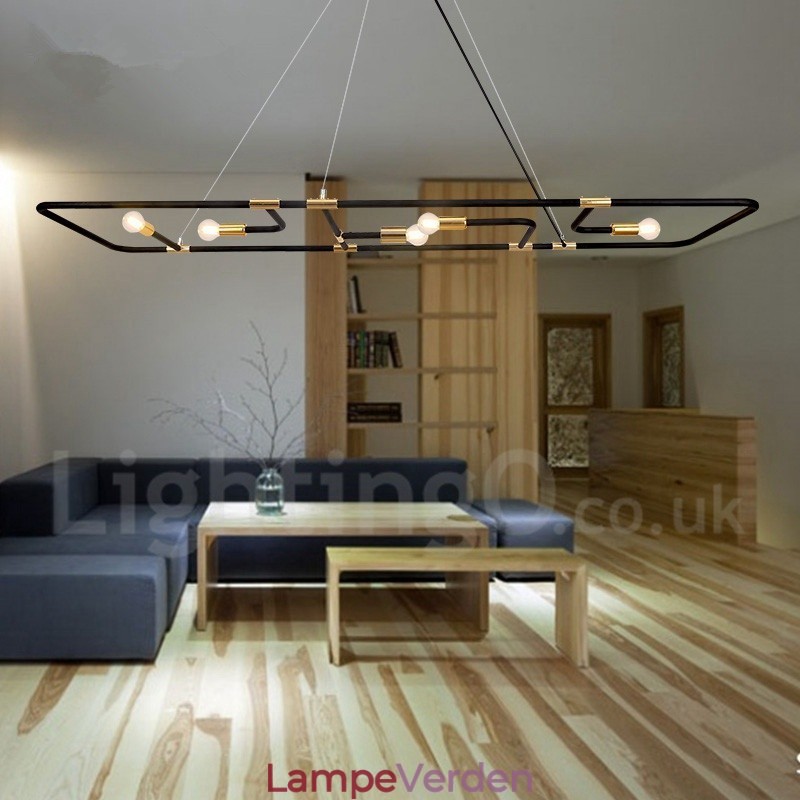 5 lys moderne moderne pendel
