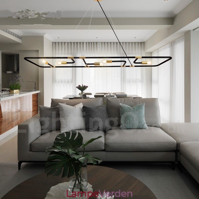 5 lys moderne moderne pendel