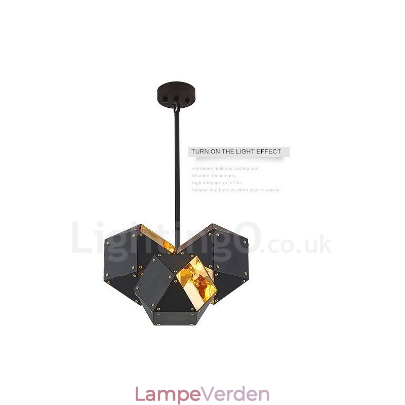 3 lys moderne moderne pendel