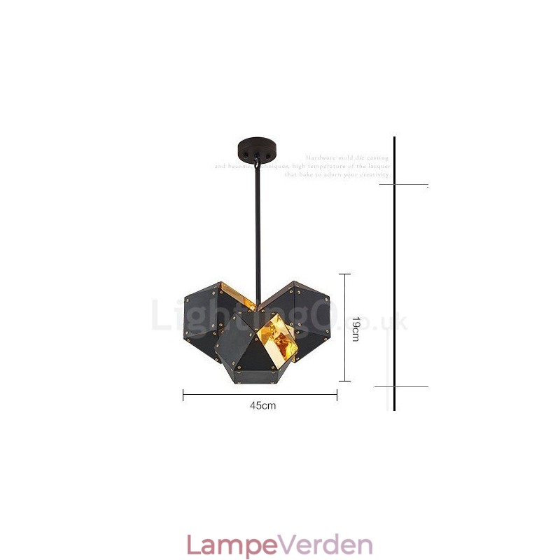 3 lys moderne moderne pendel