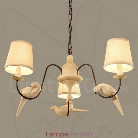 3 Light Rustic Lodge Vintage Pendel Light