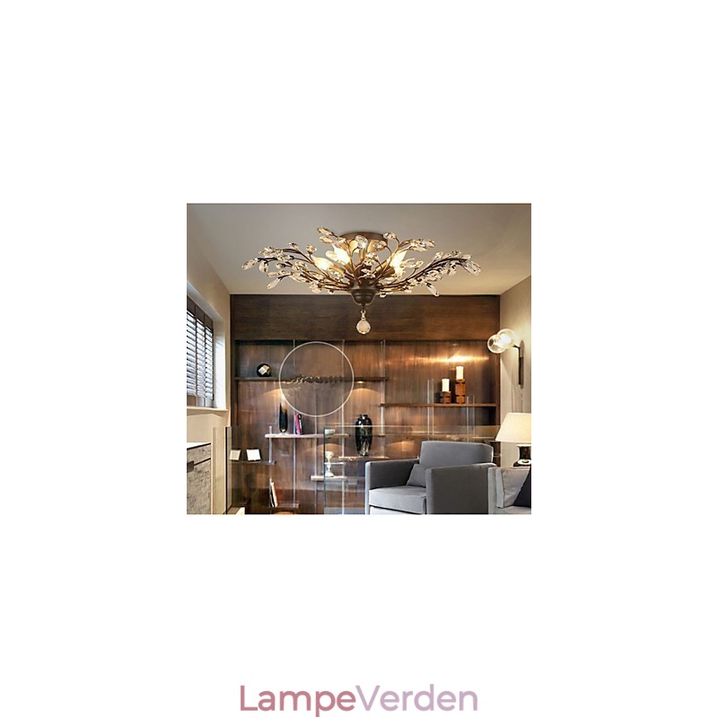Mediterranean Retro Creative Suction Top Simple Lamper