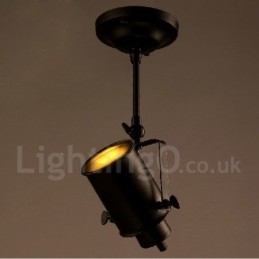 Rustik Lodge 1 Lys Spot Lights