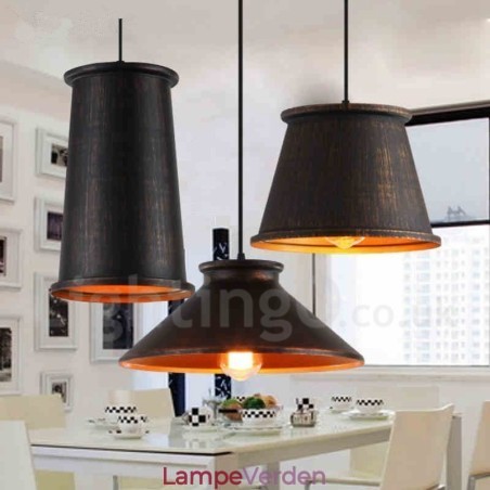 Retro Vintage 1 Light Metal Pendel Retro Vintage 1 Light Metal Pendel