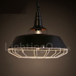 Retro Vintage Metal 1 Light Pendel Light