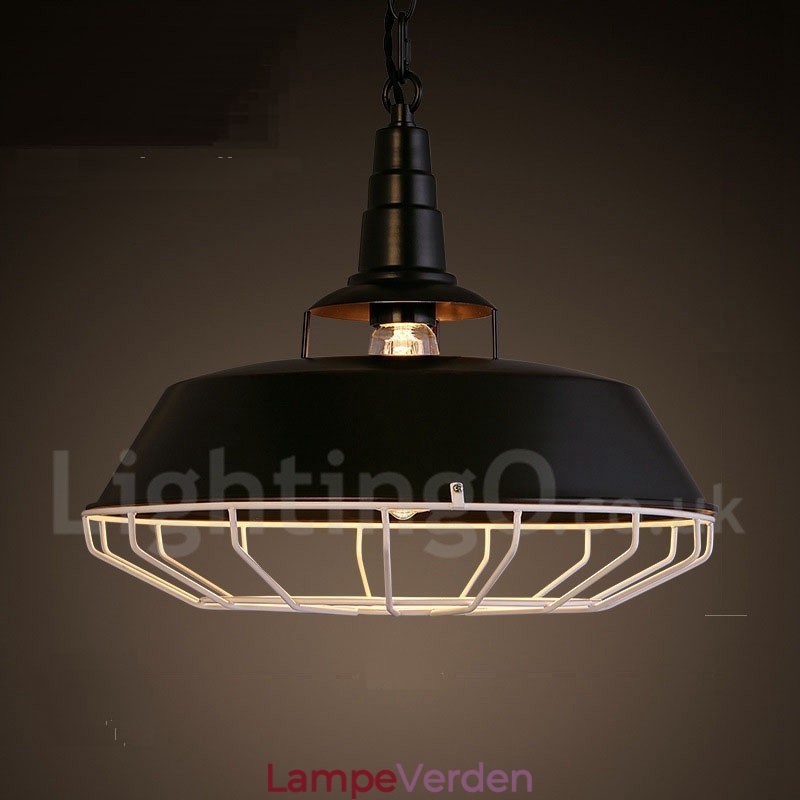 Retro Vintage Metal 1 Light Pendel Light