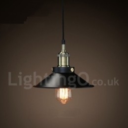 Retro Vintage Metal 1 Light Pendel Light