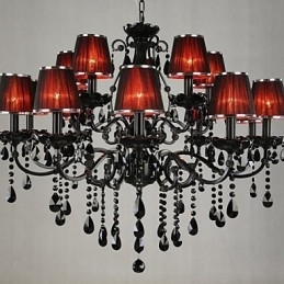 Lysekrone Crystal Modern Contemporary Crystal 15 Lyserød