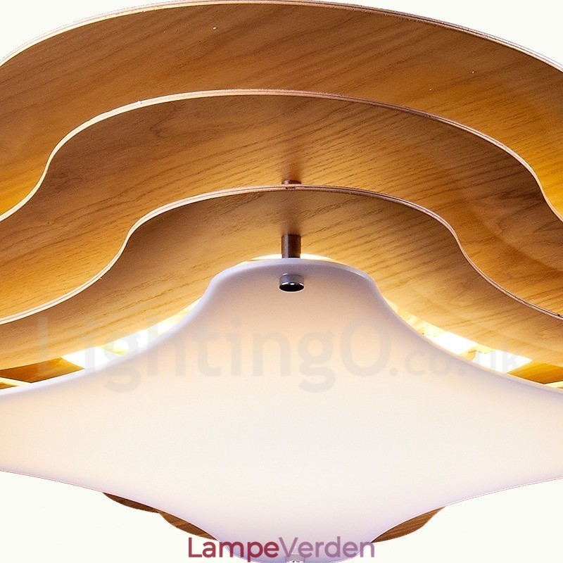 Træ Flush Mount Light