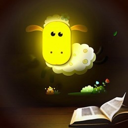 Creative Spirit Intelligent Light Control Small Night Light Børn Væglampe Lights