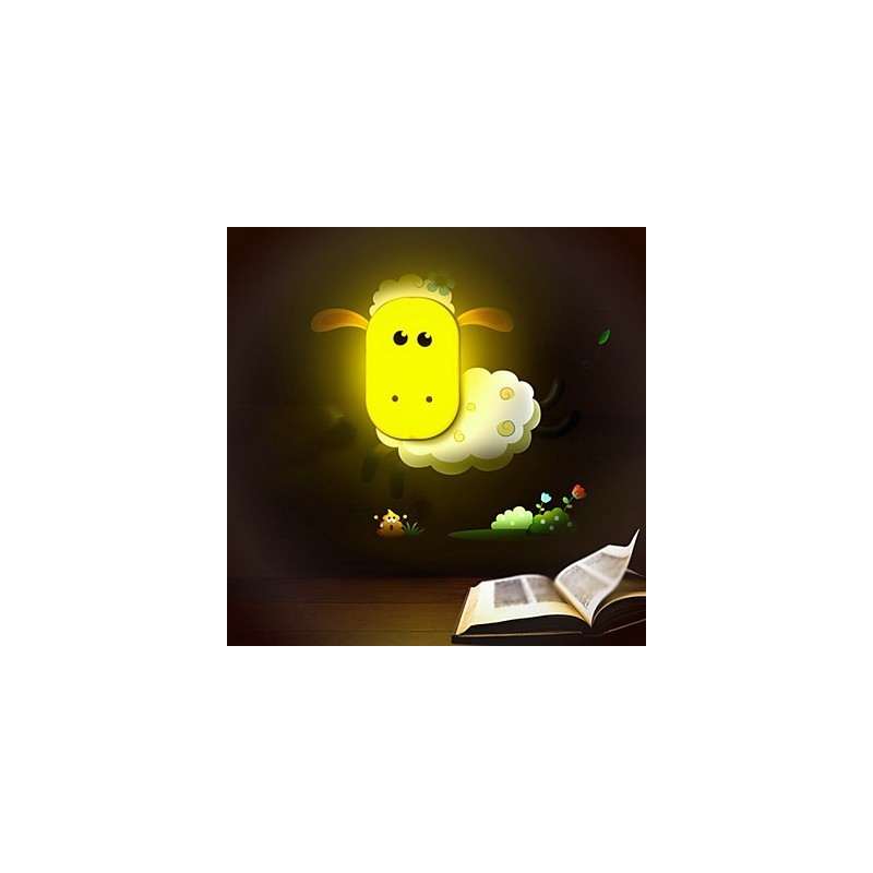Creative Spirit Intelligent Light Control Small Night Light Børn Væglampe Lights