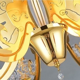 Lysekrone moderne moderne metal