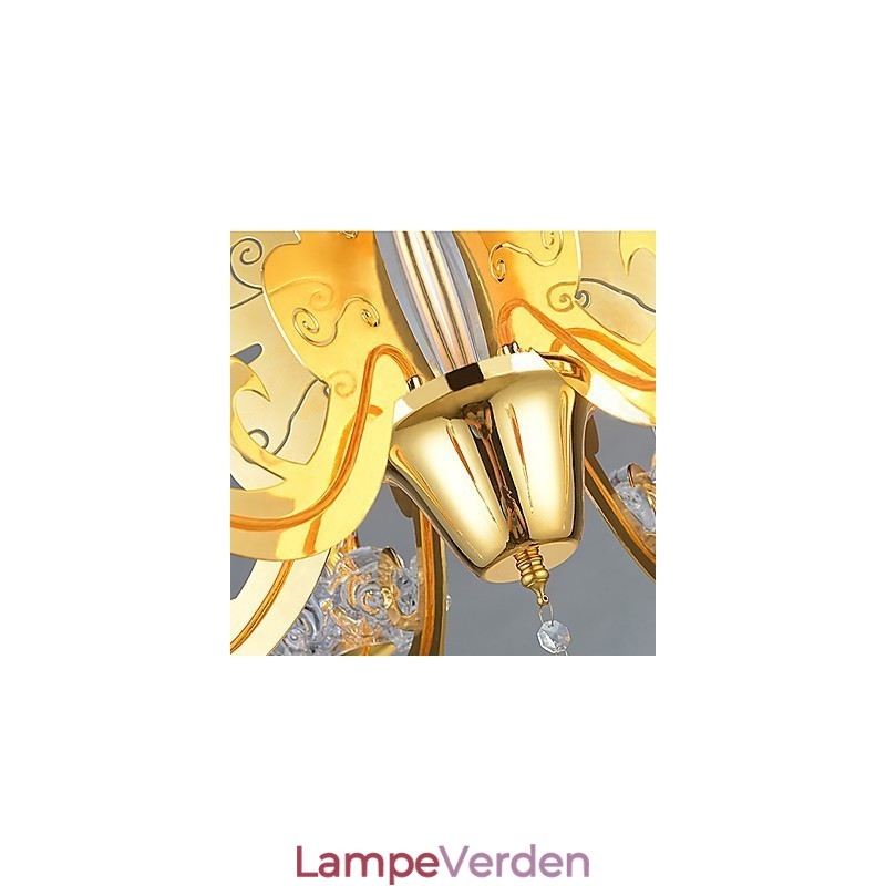 Lysekrone moderne moderne metal
