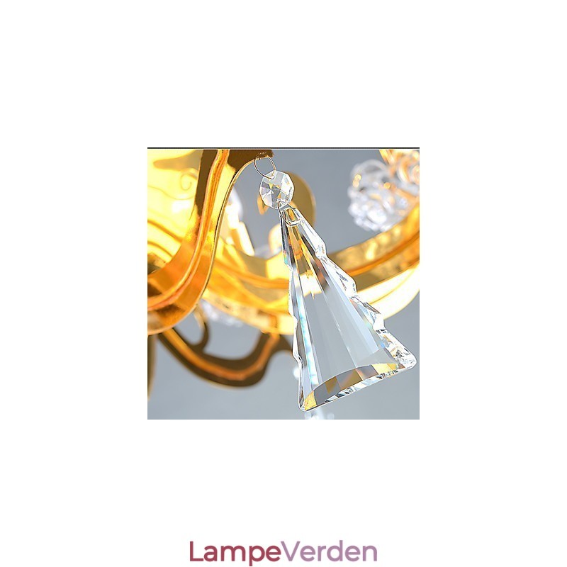 Lysekrone moderne moderne metal
