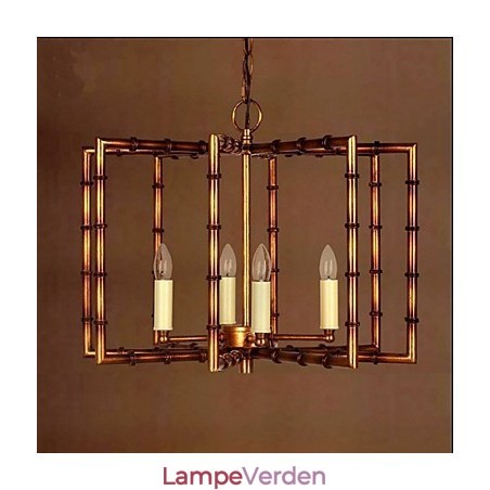 American Country Simple Antik Kobber Jern Lysekrone Lysekrone Creative American Country Simple Antik Kobber Jern Lysekrone Lysekrone Creative