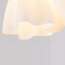 7 lys rustik hytte integreret lysekrone