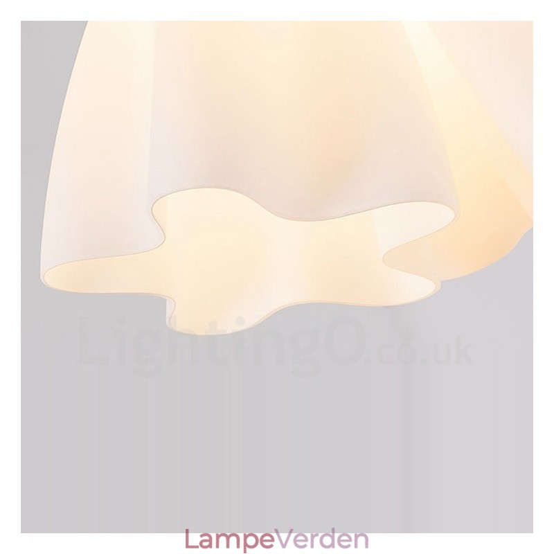 7 lys rustik hytte integreret lysekrone