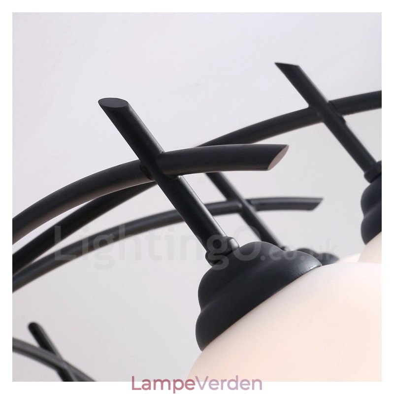 8 lys traditionel klassisk integreret lysekrone