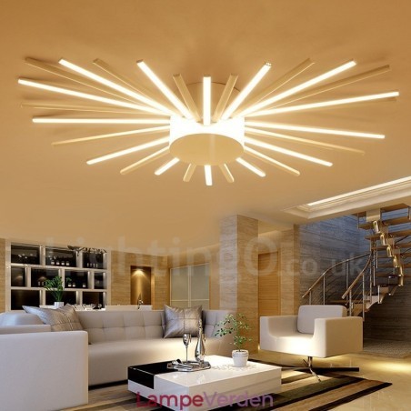 28 lys moderne moderne integreret metal lysekrone 28 lys moderne moderne integreret metal lysekrone