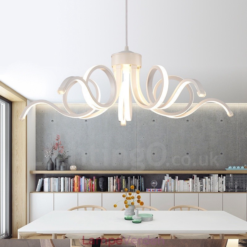 Moderne moderne integreret lysekrone