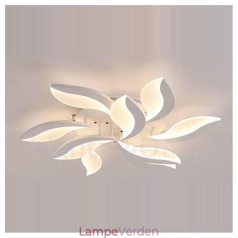 9 Lys moderne moderne integreret 68W lysekrone