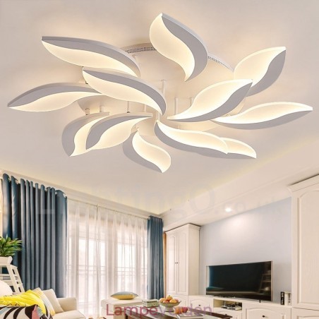 12 lys moderne moderne integreret 108W lysekrone 12 lys moderne moderne integreret 108W lysekrone