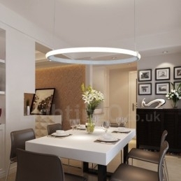 Ring moderne moderne lysekrone