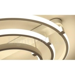 Moderne moderne lysekrone med 3 ringe
