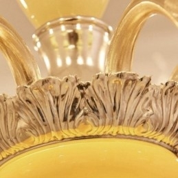8 let traditionel klassisk integreret metal lysekrone