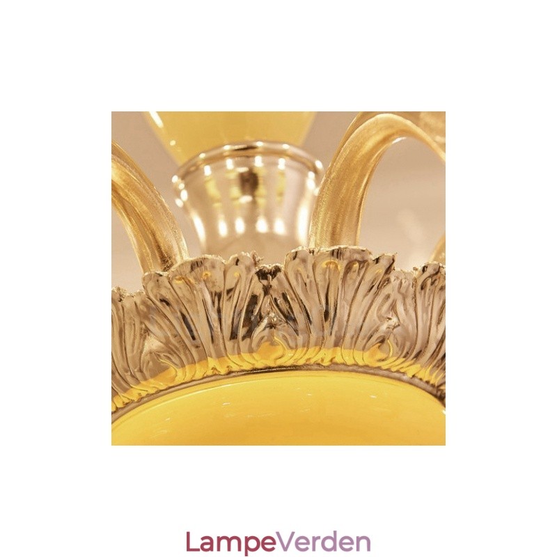 8 let traditionel klassisk integreret metal lysekrone