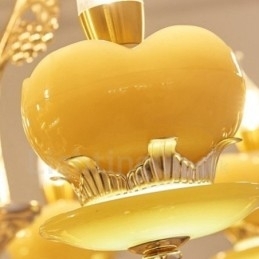 6 lette traditionelle klassiske integrerede metallysekrone